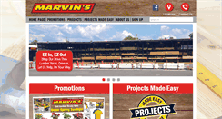 Desktop Screenshot of marvinsbuildingmaterials.com